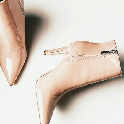 High Heel Leather Boot for Women