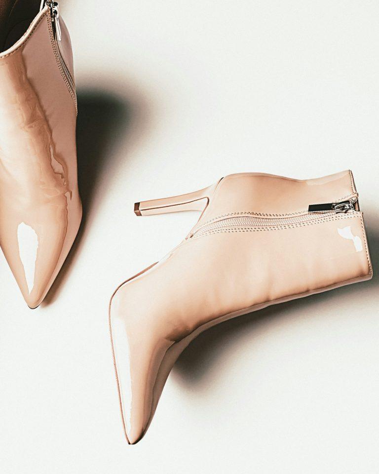 High Heel Leather Boot for Women