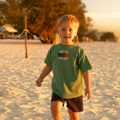 Grace Chapel Green Cotton T-shirt