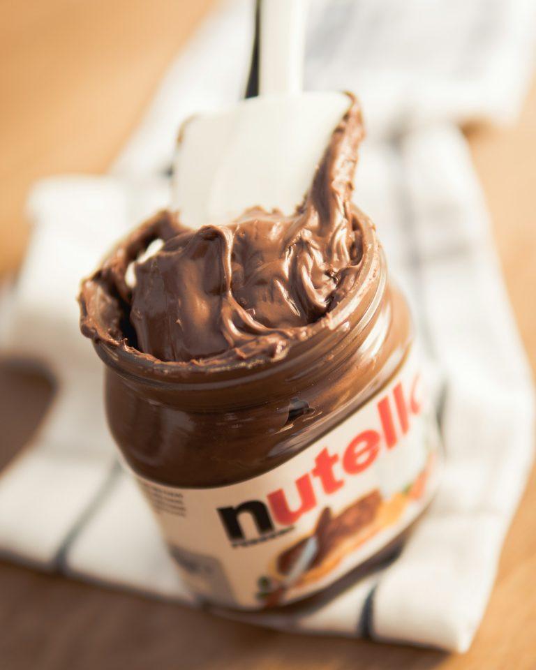Mascarpone & Nuttela with Chocolate ice cream.