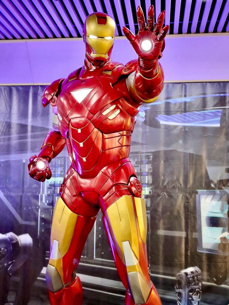 Ironman Wall Paint by Edger Roman