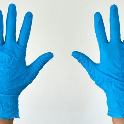 Kc500 purple nitrile exam gloves