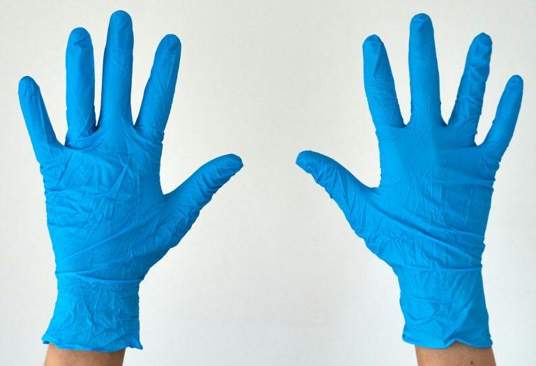 Kc500 purple nitrile exam gloves